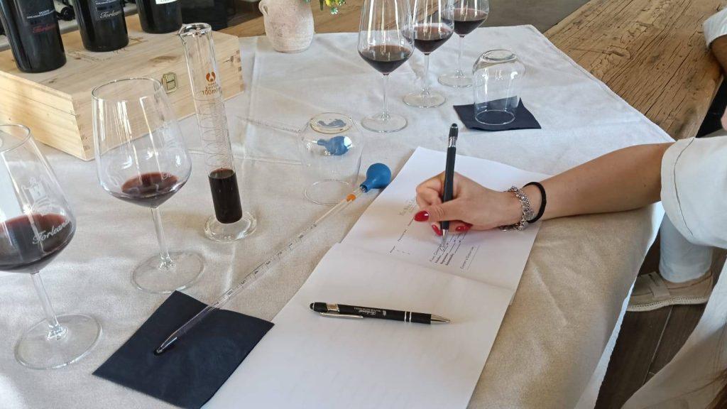 Enologo per un giorno – laboratorio di assemblaggio – Masseria Torleanzi