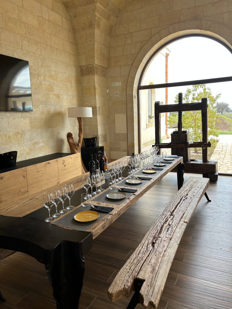 Sommelier Wine Experience – degustazione di 6 vini – Masseria Torleanzi
