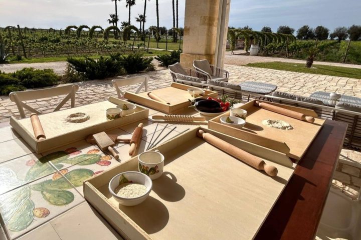 Corso di cucina con pranzo o cena in masseria