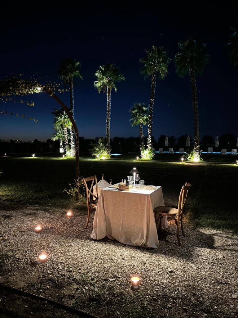 Cena al tramonto tra le vigne – Masseria Torleanzi